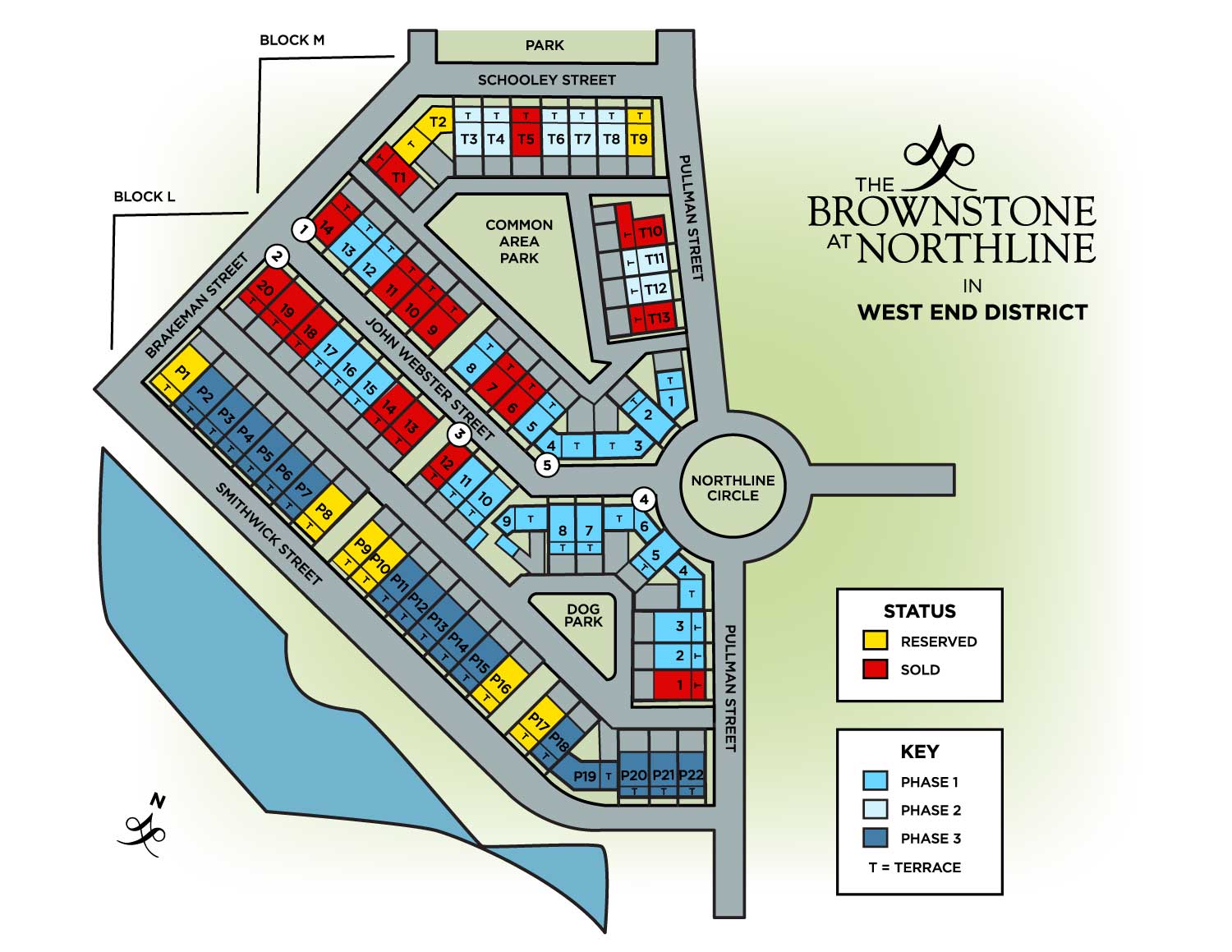 The Brownstone at Northline Master Plan
