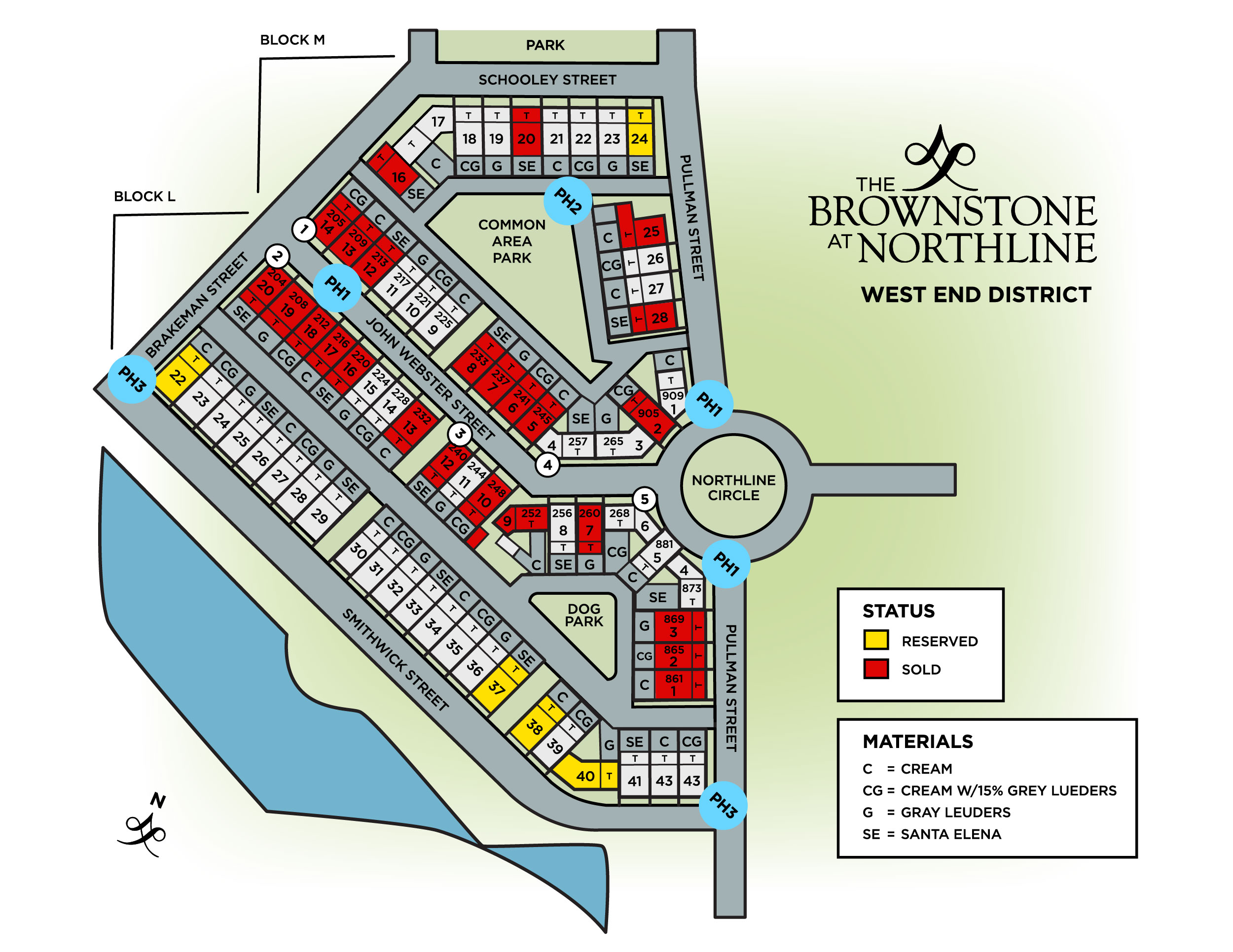The Brownstone at Northline Master Plan